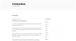 Desktop Screenshot of foobarra.com