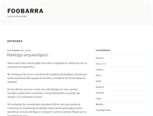 Tablet Screenshot of foobarra.com
